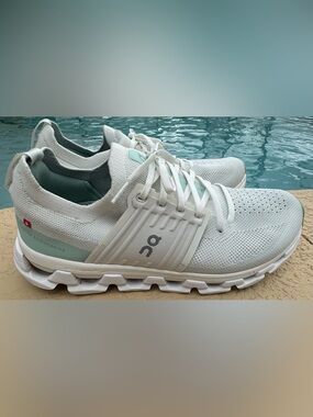 On Cloud-CLOUDSWIFT 3 Ivory Creek Running Shoes 3WD10451195 Size 10.5 Clean